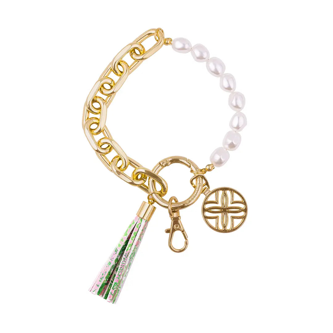 Chain Keychain, Lime Feeling Good