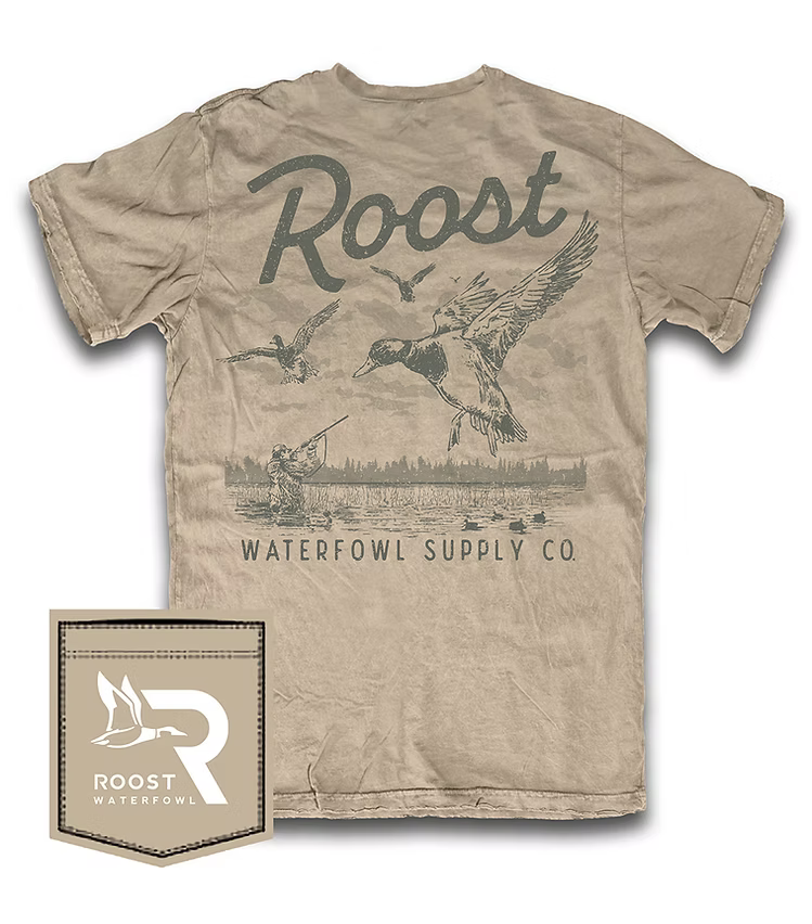 Roost Cupping Ducks (R-RW-226) Short Sleeve