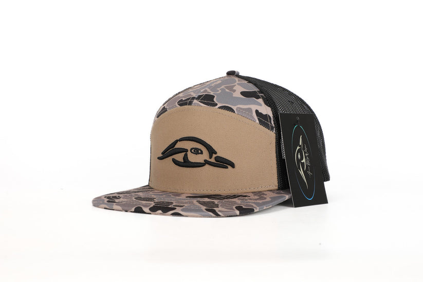 AFW 7 Panel Hardwoods II 3D Puff Cap
