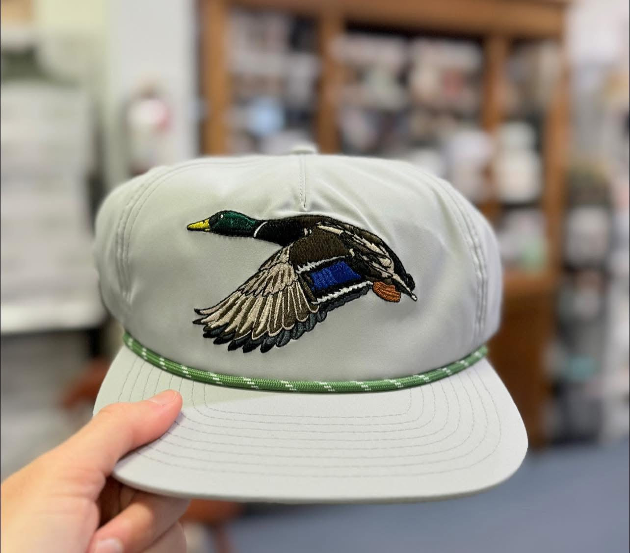 Mr. Mallard LP Rope Hat, Cool Gray