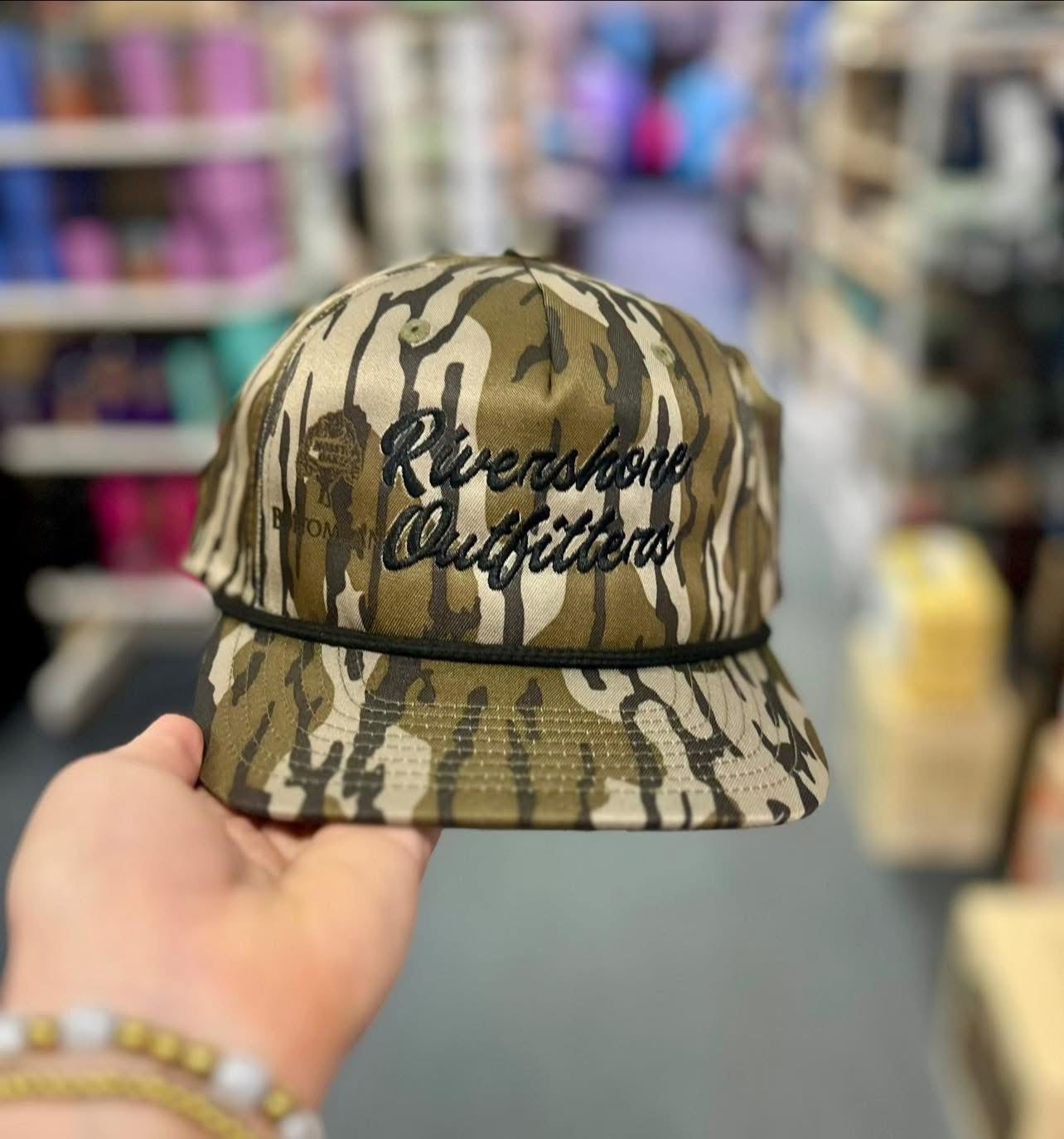 RSO Script 2.0, 256P Mossy Oak Bottomland w/ Black Rope