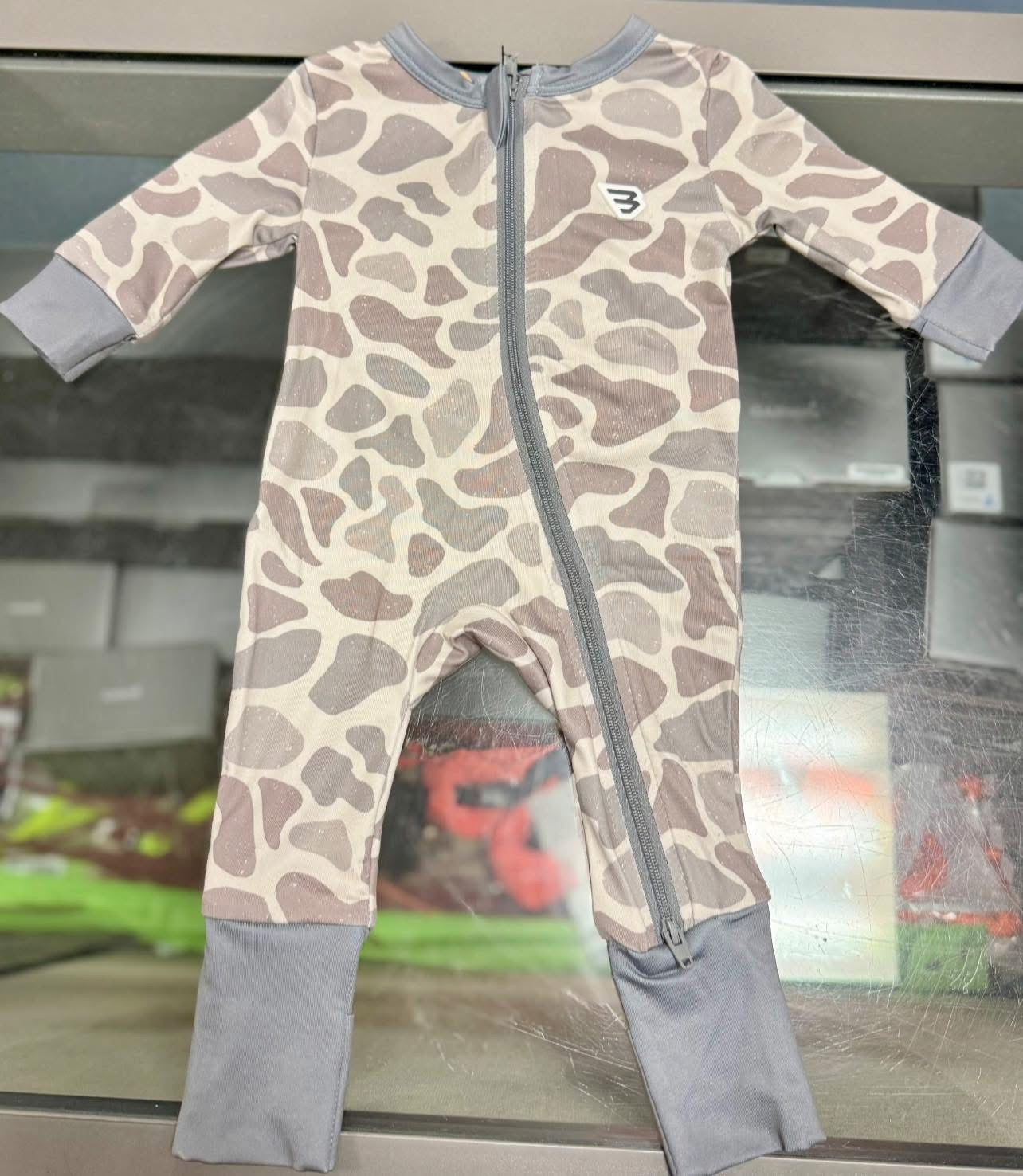 Burlebo Baby Zip Up, Classic Deer Camo