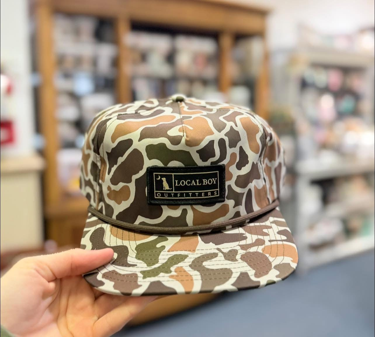 Woven Patch LP Rope Hat, Localflage