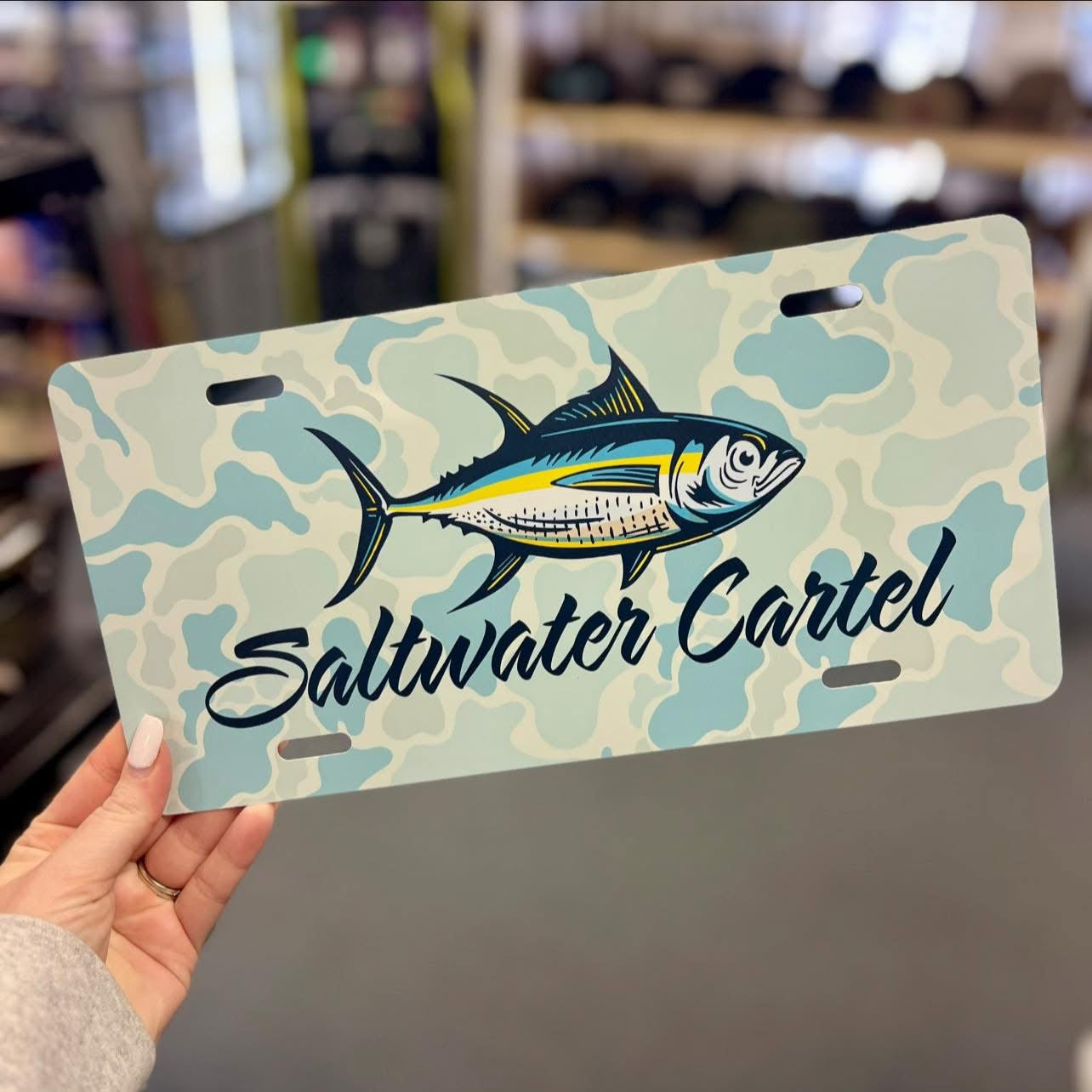 License Plate, Saltwater Cartel