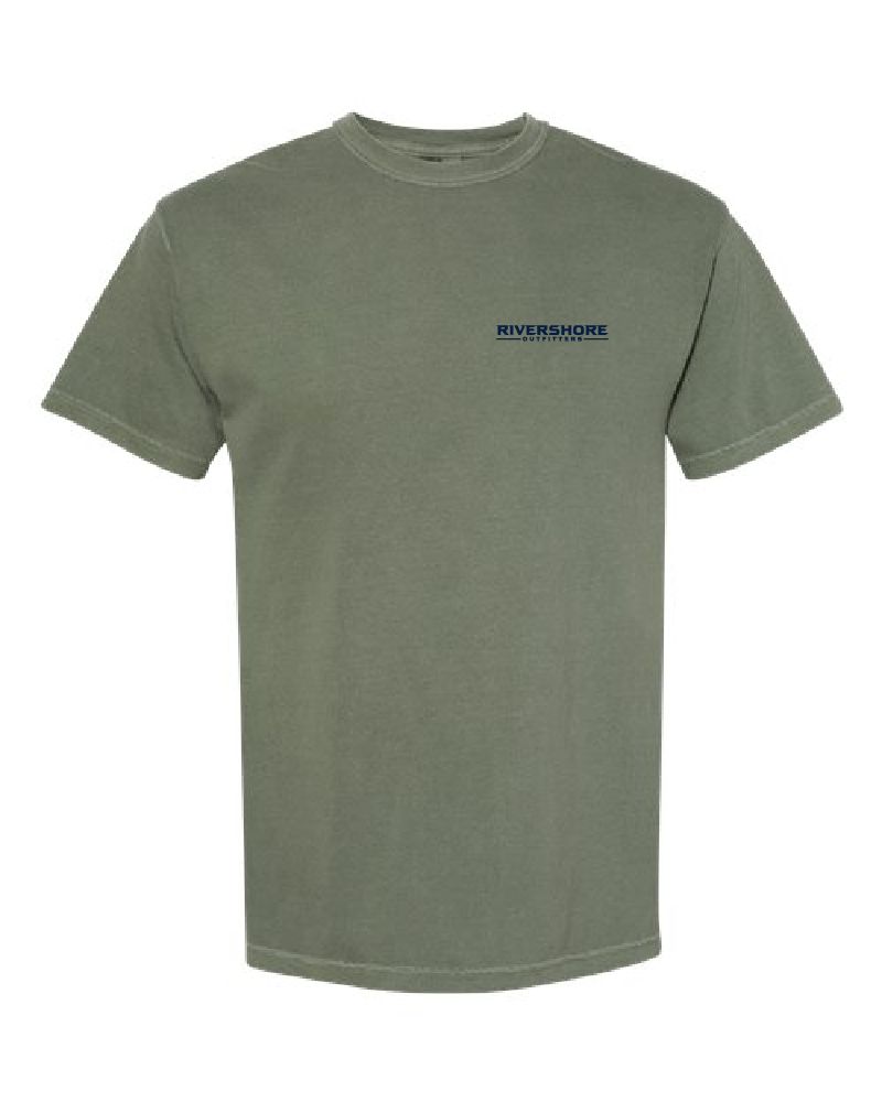RSO Deer Flag Short Sleeve, Moss