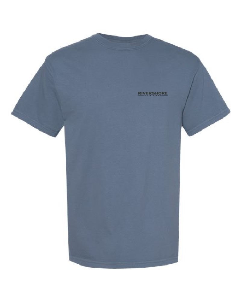 RSO Duck Log Short Sleeve, Blue Jean