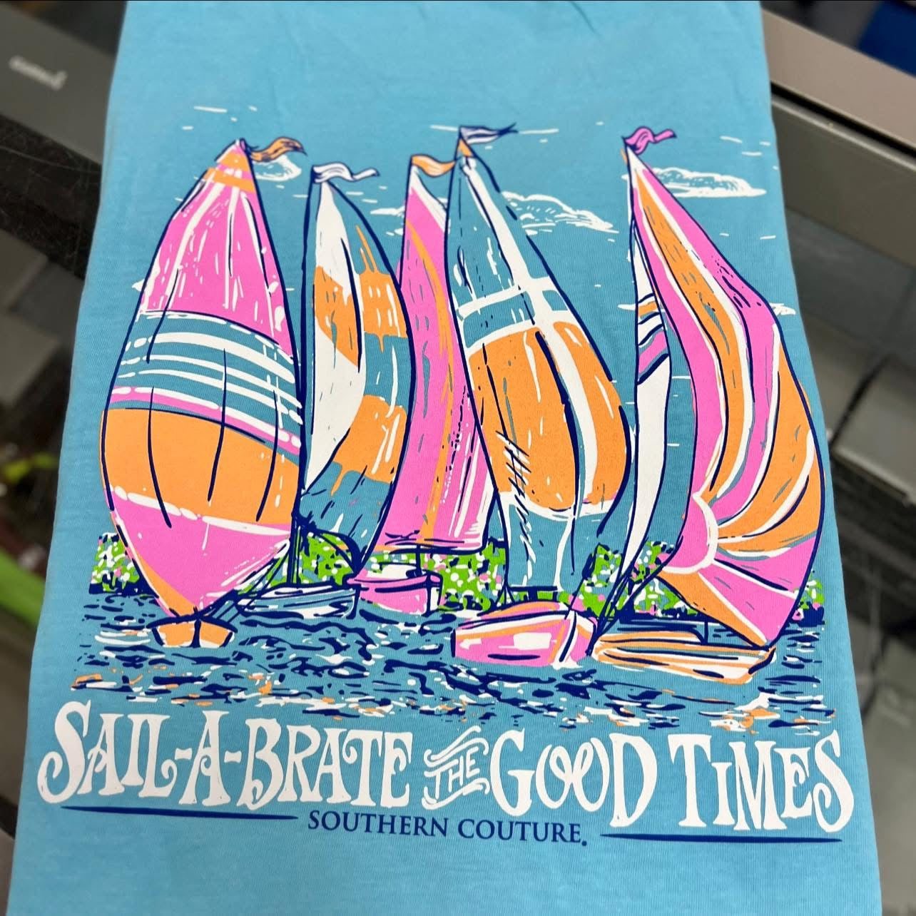 Comfort Sailabrate Good Times Short Sleeve, Lagoon Blue