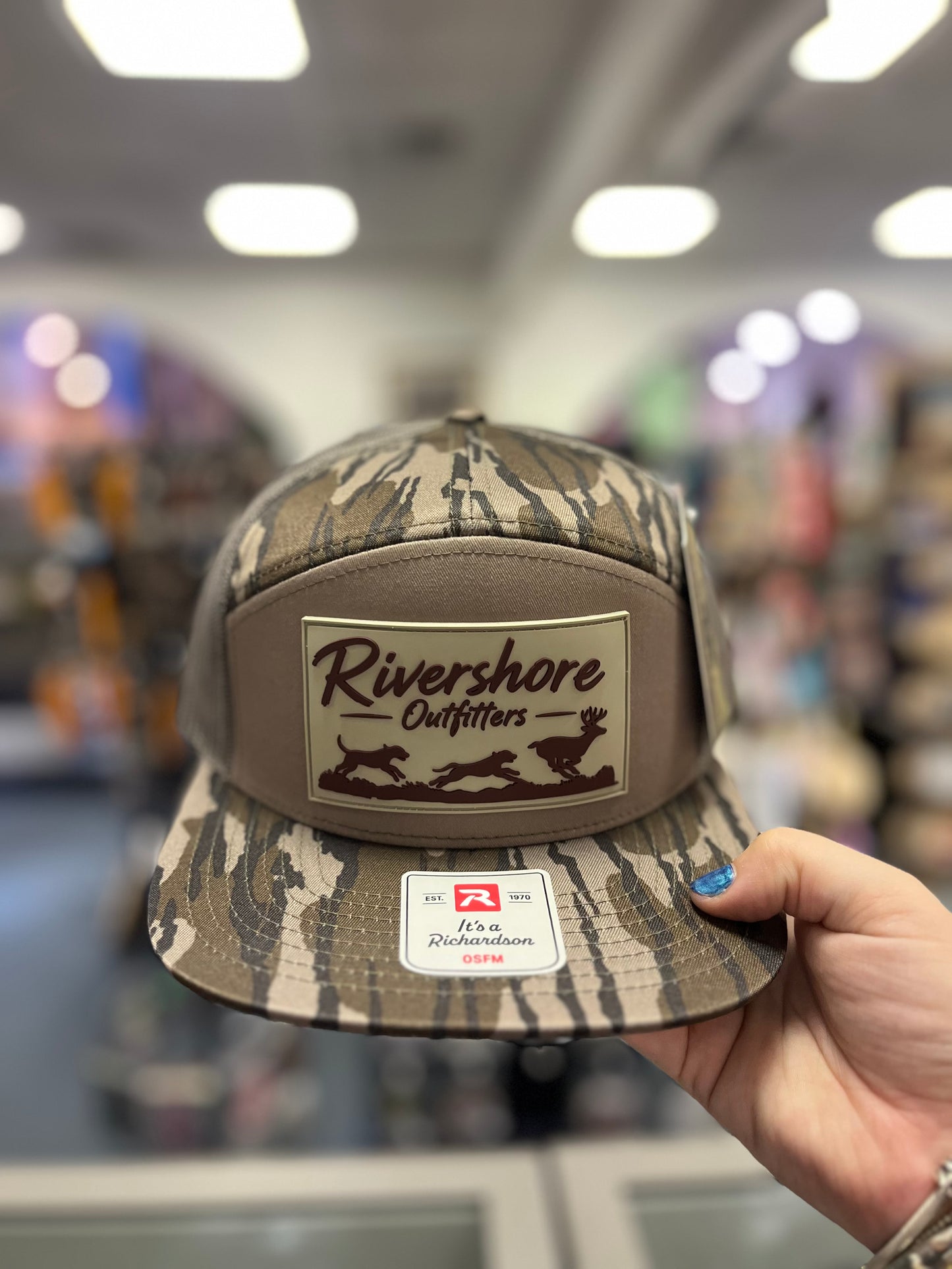 RSO Deer Dog Patch Hat, 168P Bottomland/Loden