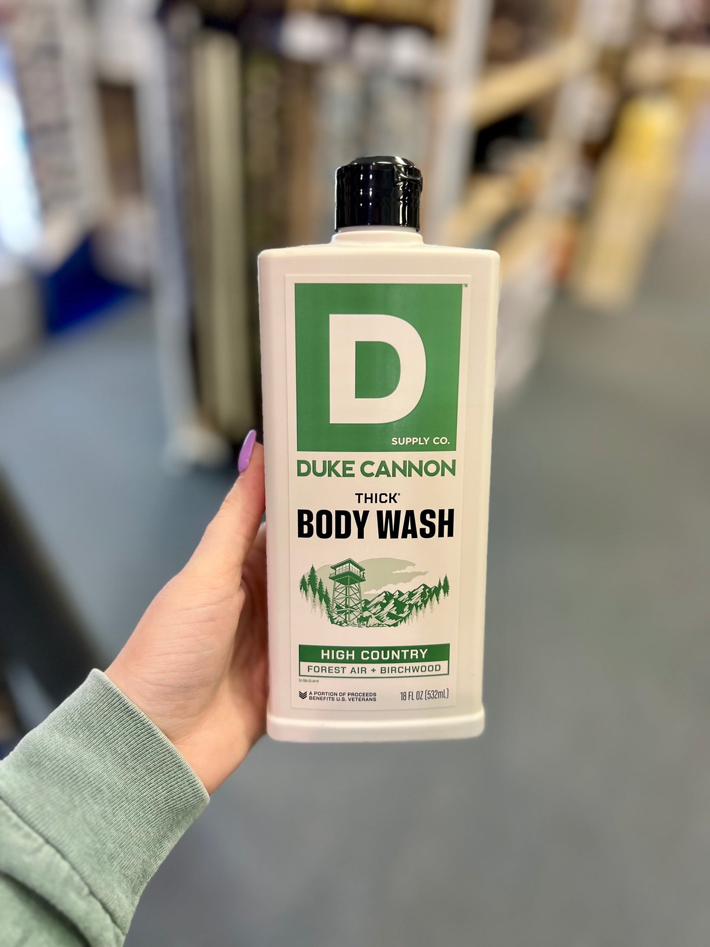 Thick High Viscosity Body Wash, High Country