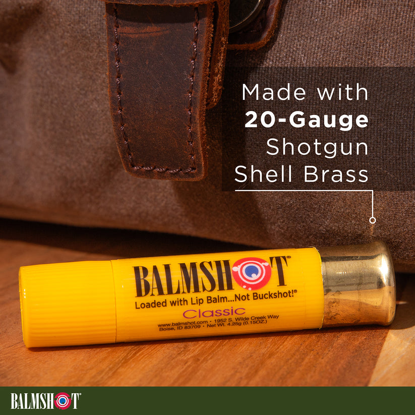 Balmshot Lip Balm, Classic Beeswax