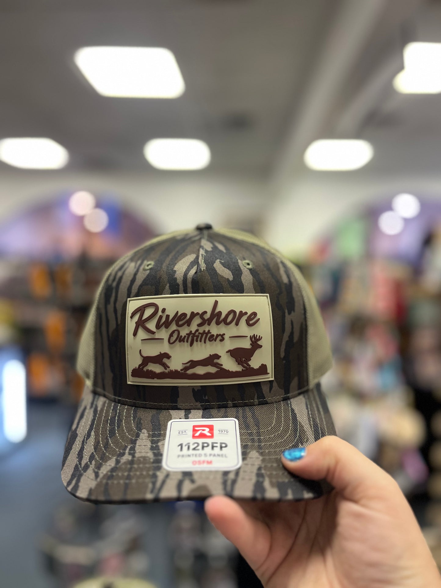 RSO Deer Dog Patch Hat, 112PFP Bottomland/Loden