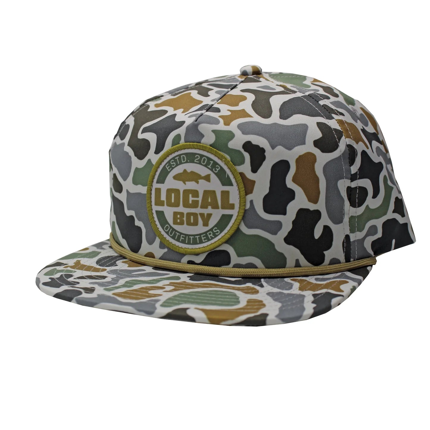 Classic Red LP Rope Hat, Localflage Bluff