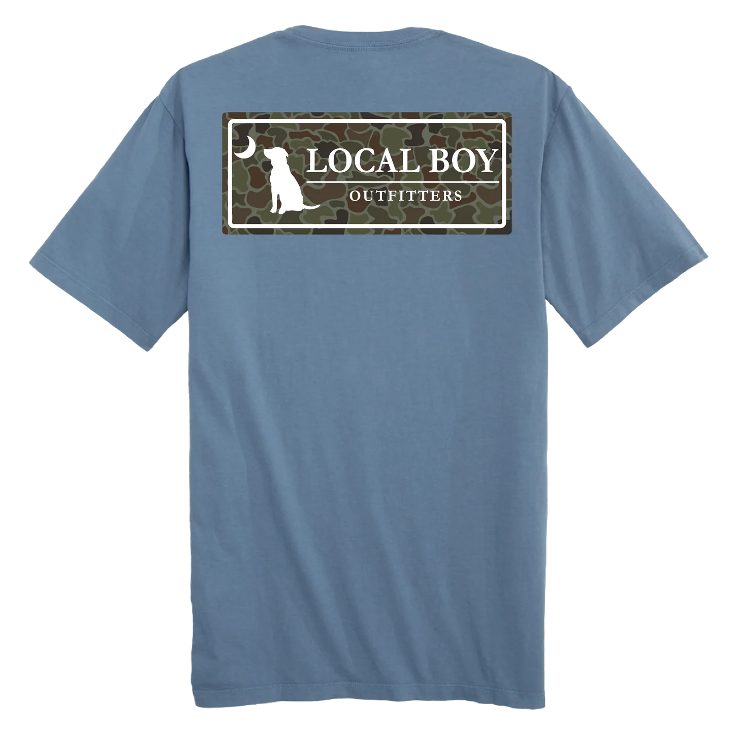 Localflage OD Plate Short Sleeve Tee, Slate