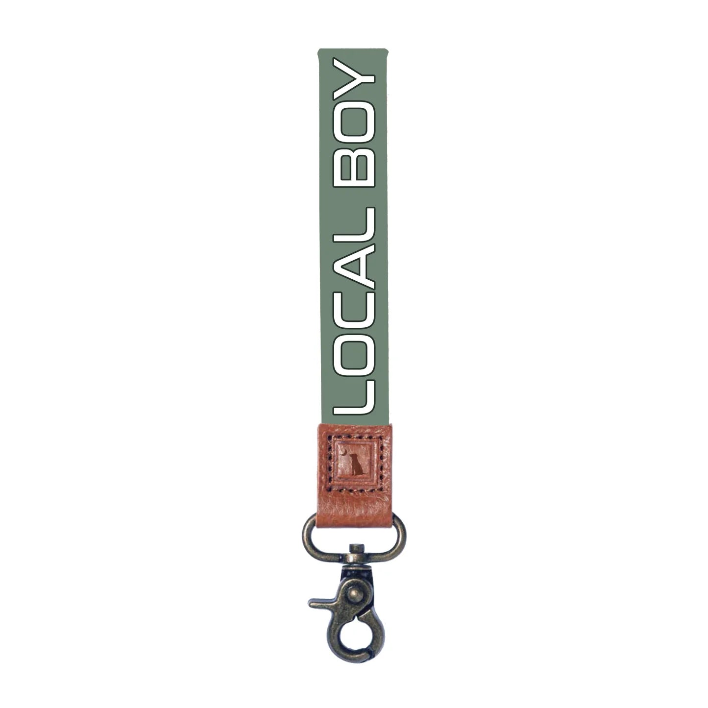 Local Boy Wrist Lanyard, Sage