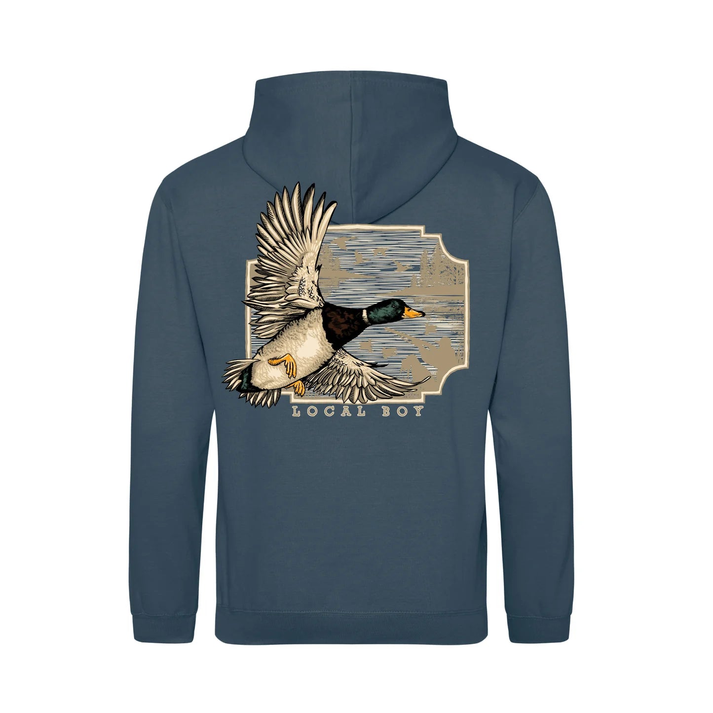 Greenhead Flight Hoodie, Airforce Blue