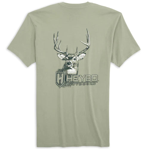 Heybo Etched Deer SS, Seagrass