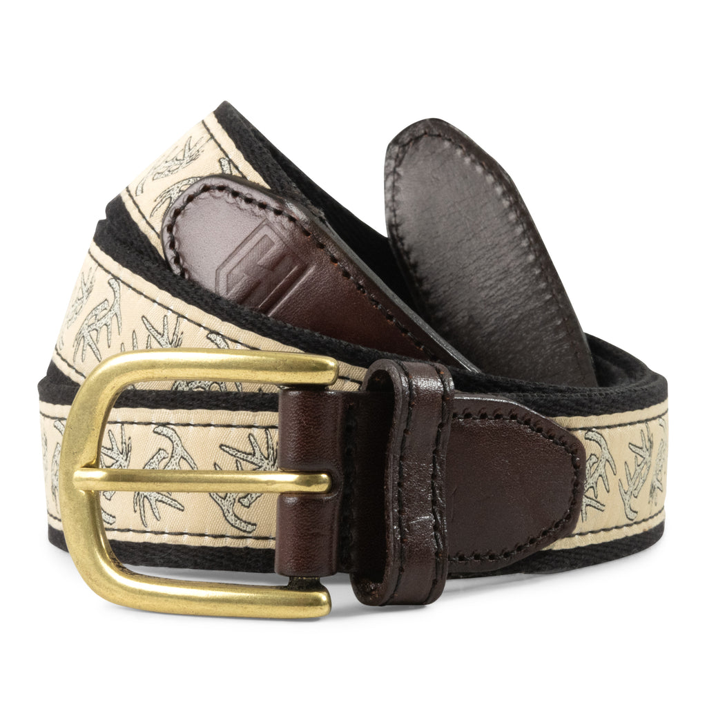 Heybo Ribbon Belt, Antlers