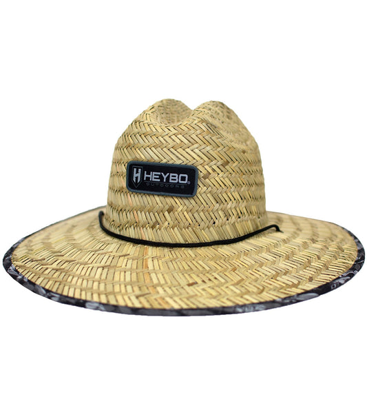 Heybo Straw Hat, Black Lures