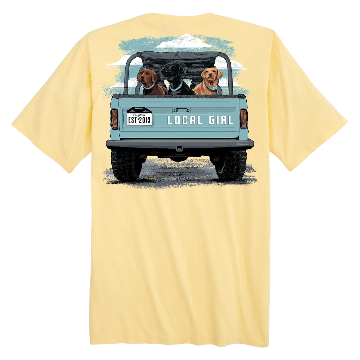 Local Girl LG Lab Tailgate SS Tee