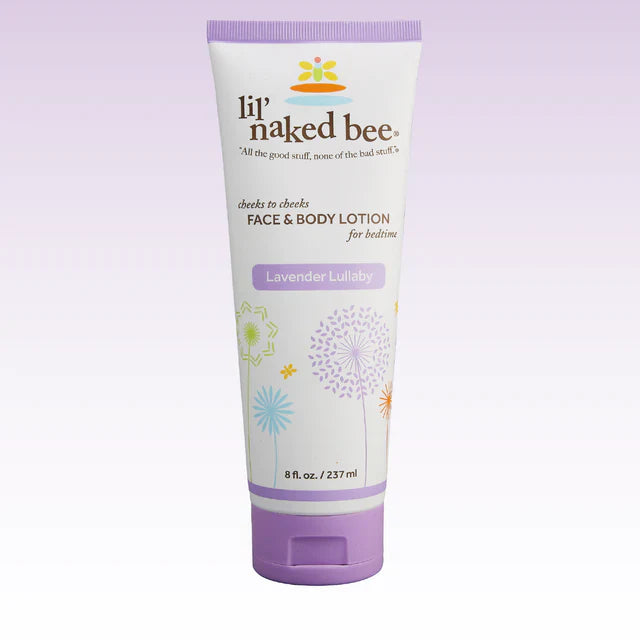 Lil Naked Bee, Face & Body Lotion, Lavender Lullaby