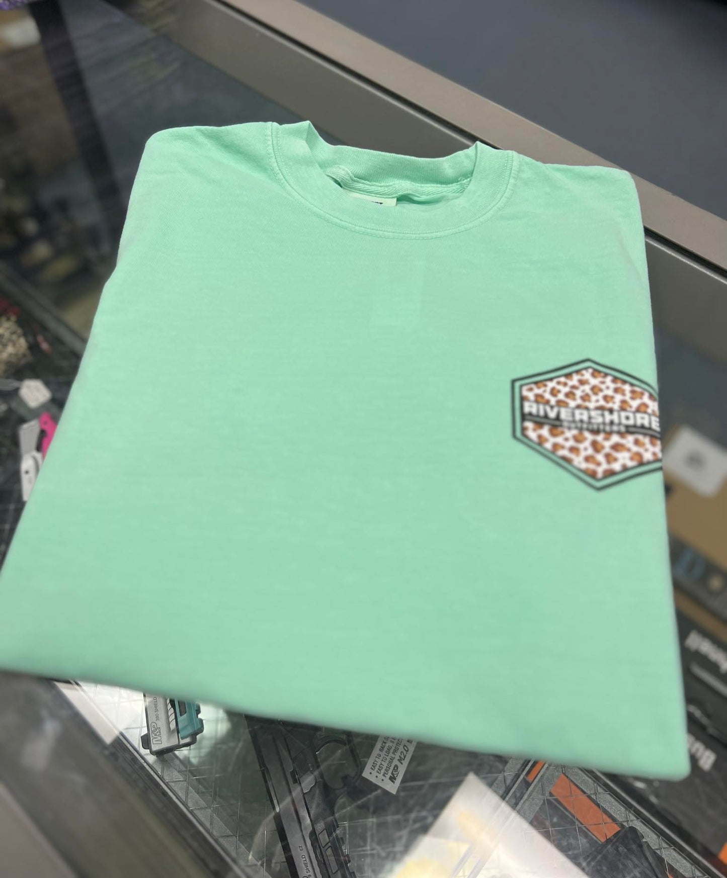 RSO Leopard Logo Short Sleeve, Island Reef