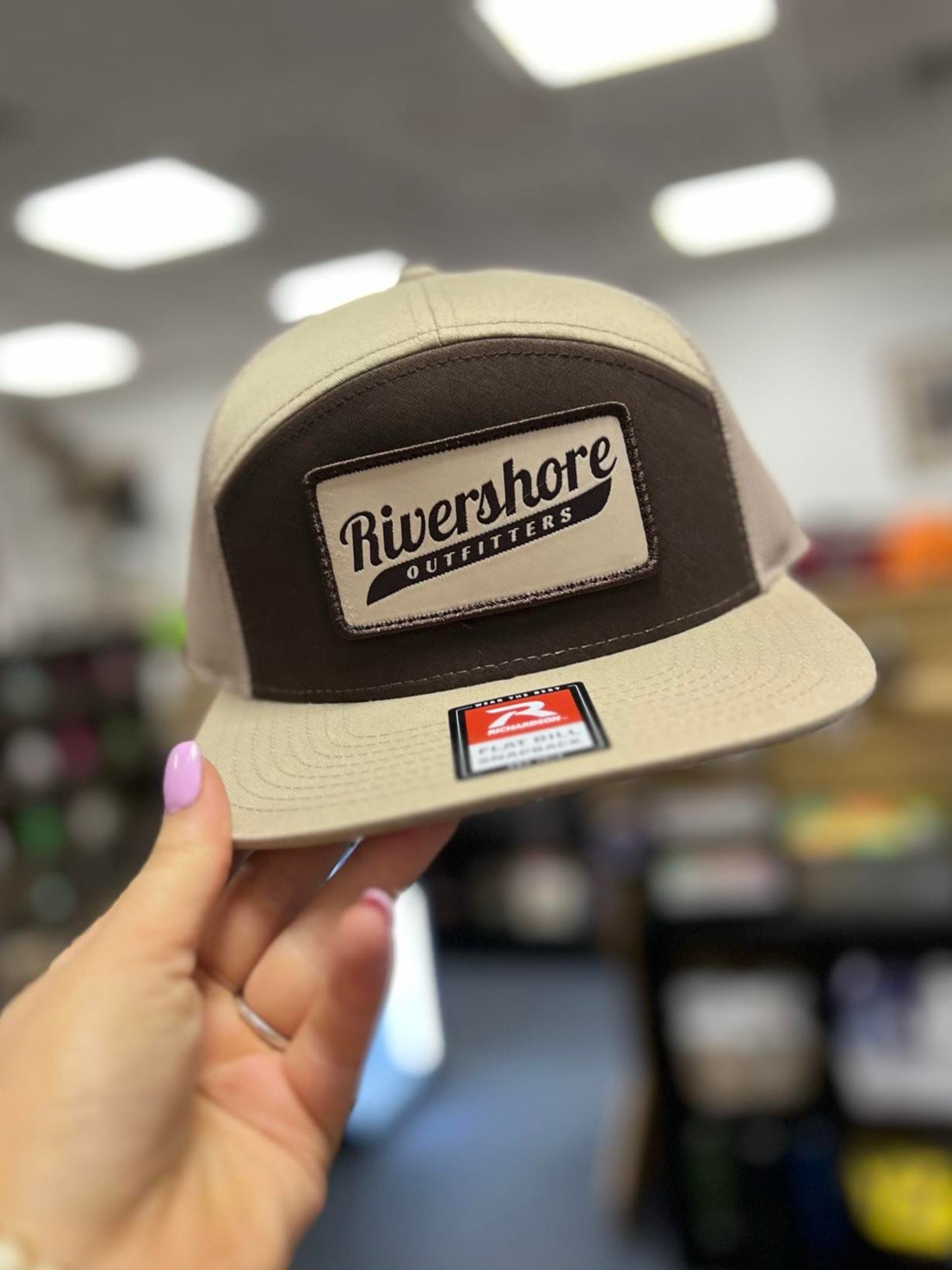 RSO Script Patch Hat, 168 Alternate Brown/Khaki