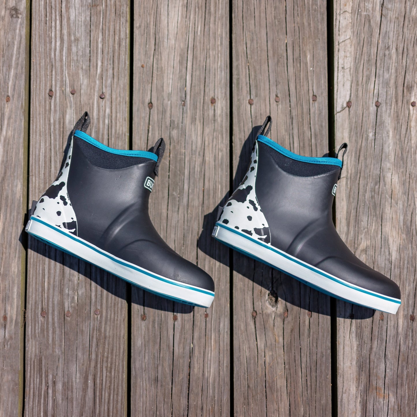 Women's Black/Cow Buoy Boots
