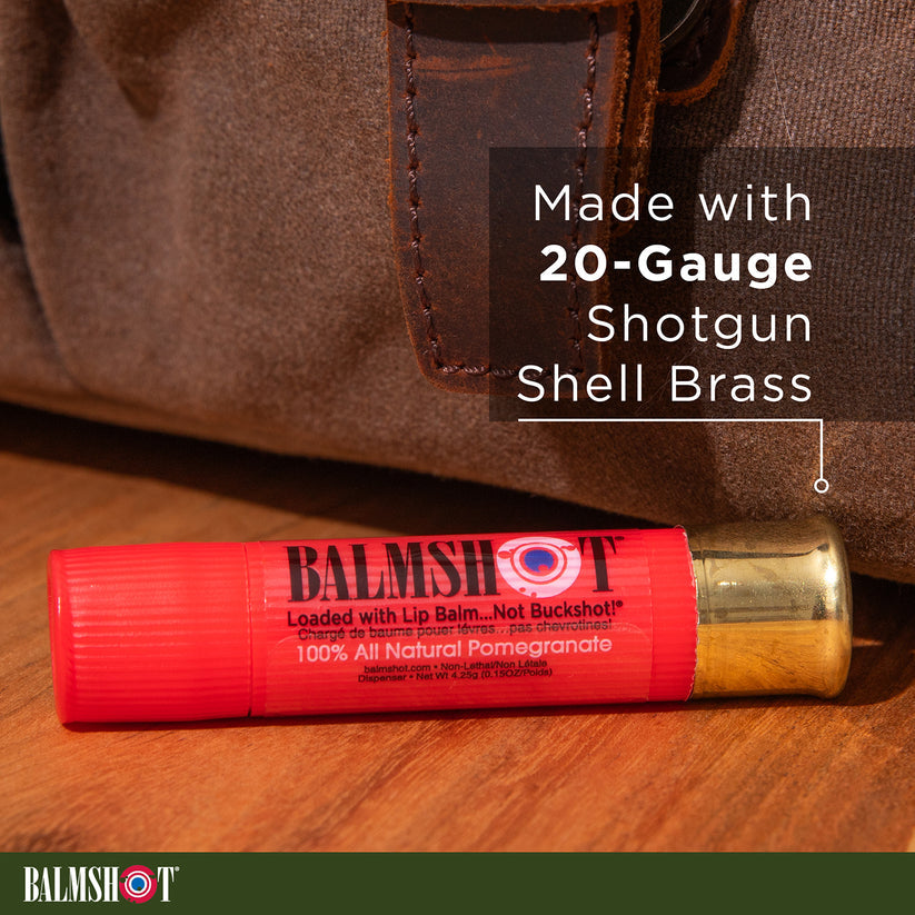 Balmshot Lip Balm, Pomegranate