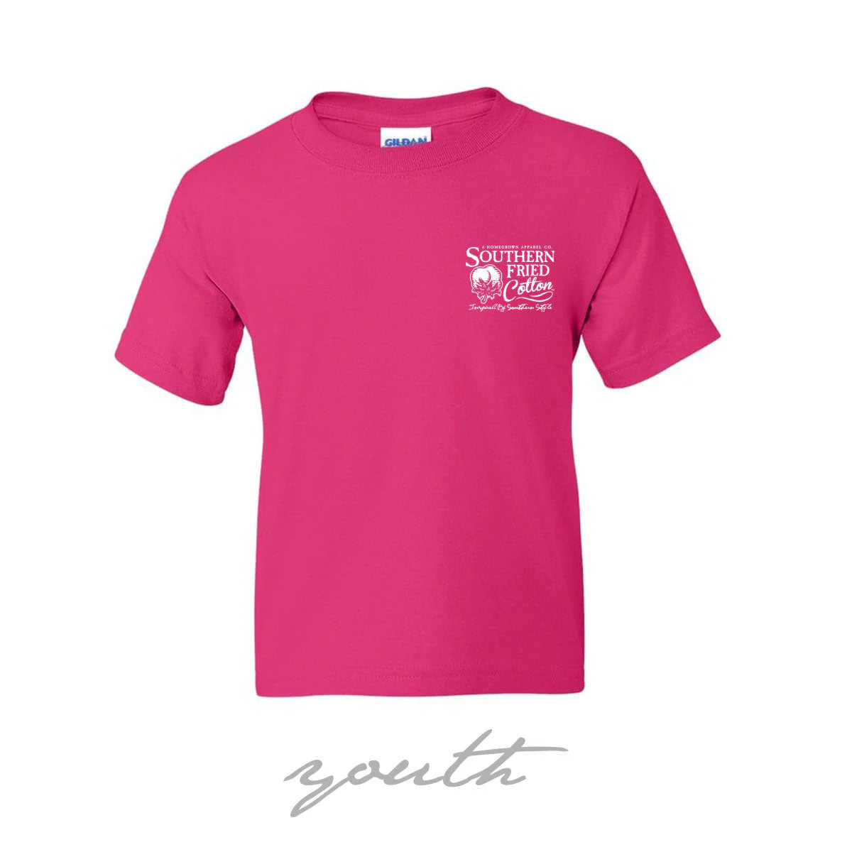 Youth Tied and True Short Sleeve, Pink