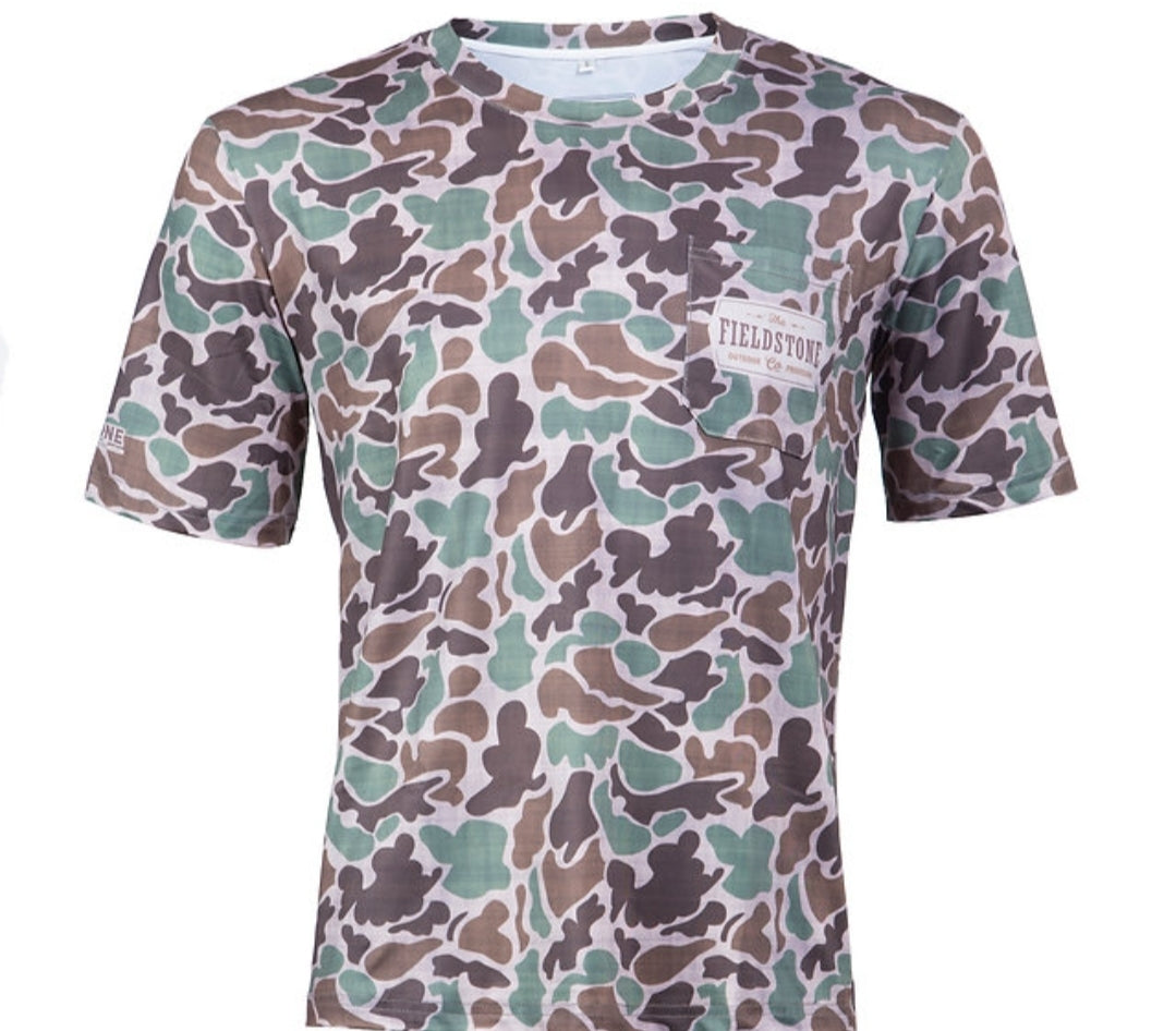 Dri-Fit Pocket SS Camo Shirt