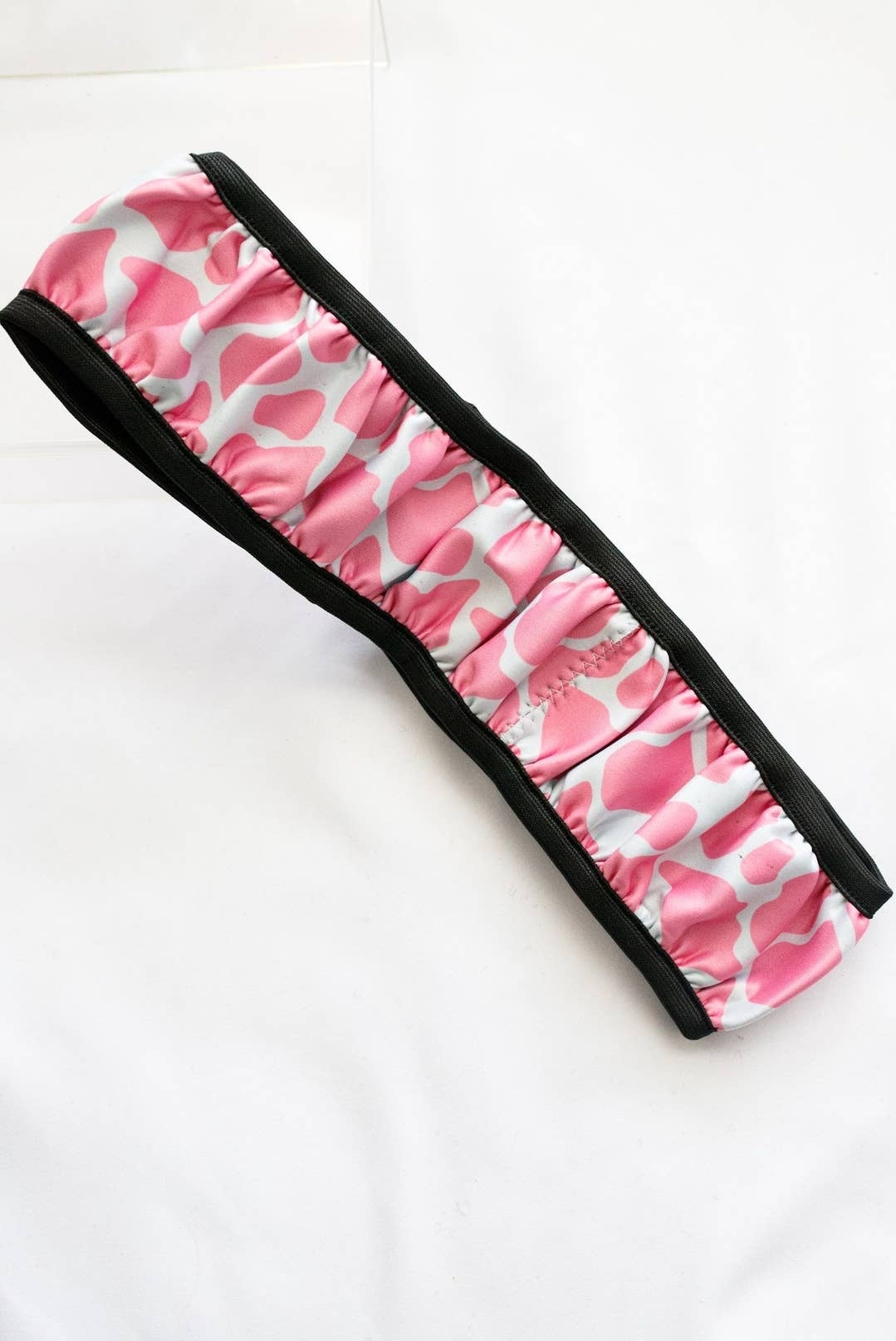 Steering Wheel Cover, Pink Cow