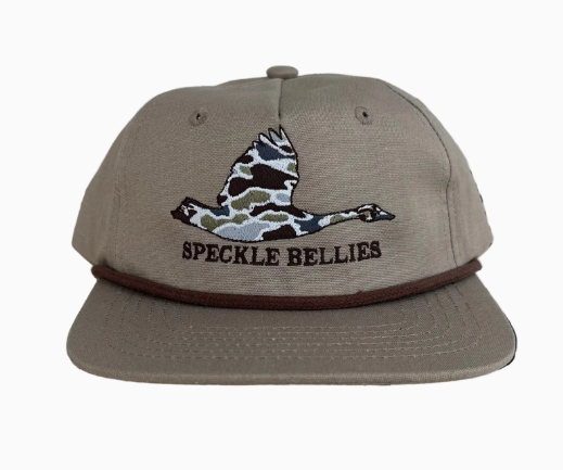 SB Duck Camo Goose Locked In Rope Hat, Gumbo