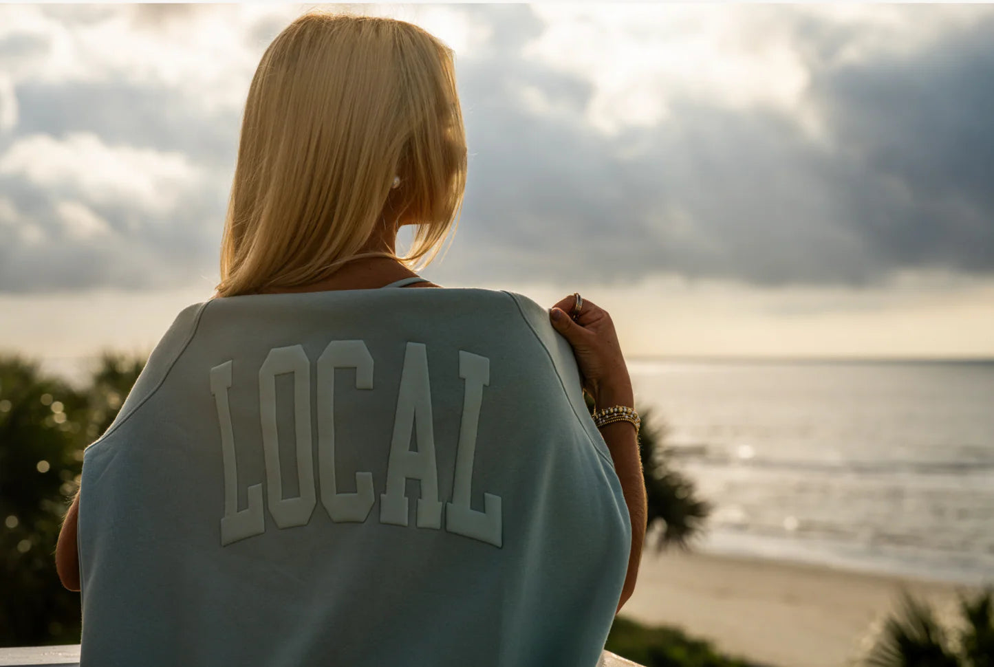 Local Girl LG Crescent Crew, Jade