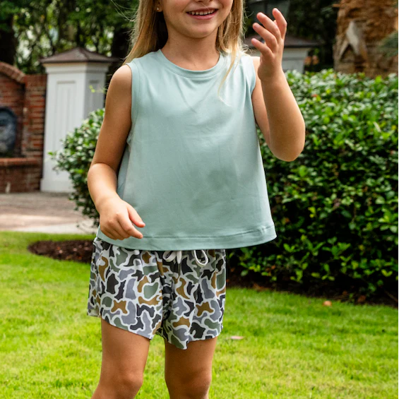 Local Girl LG Youth Petal Shorts, Localflage Bluff