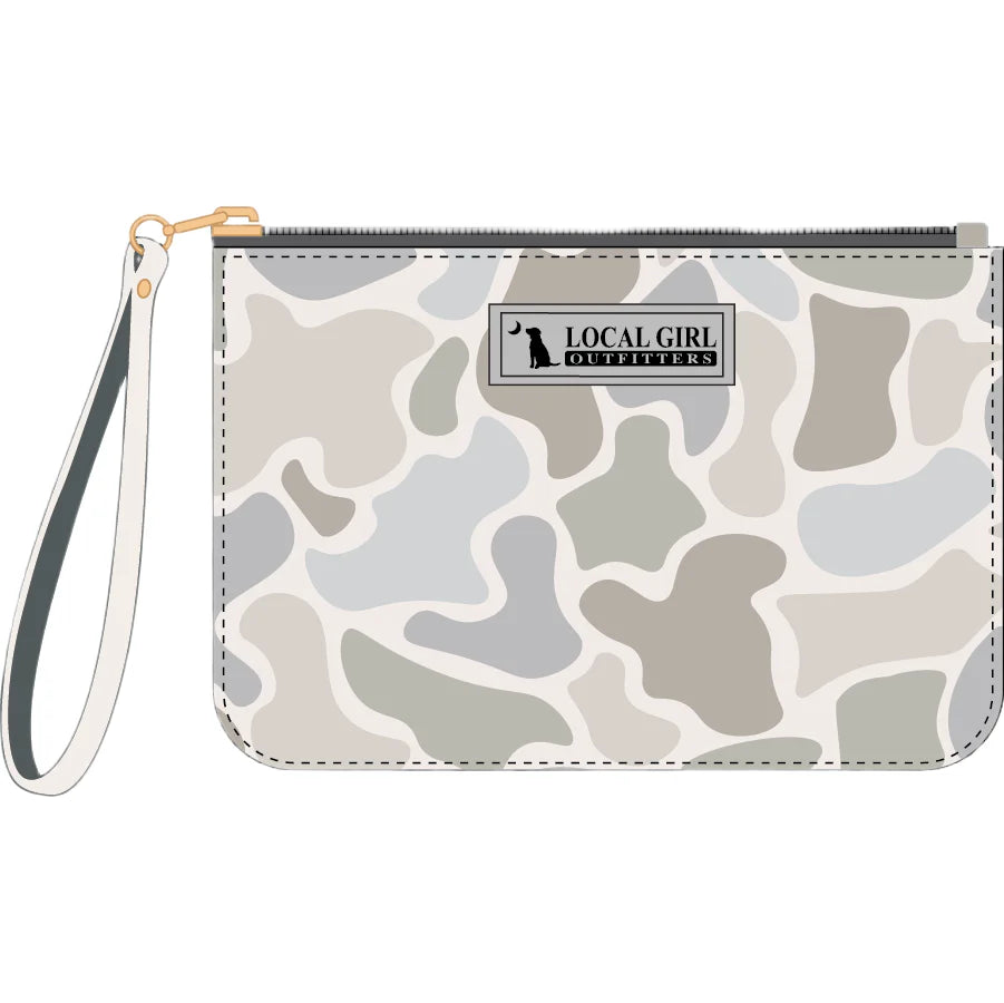 Local Girl LG Wristlet, Forest Camo Saltwater