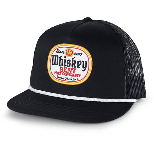 Whiskey Bent Hat Co, Black Label Trucker