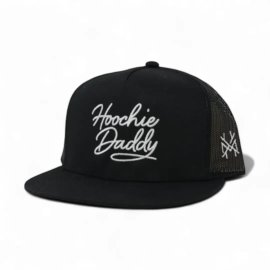 Hoochie Daddy Flatbill Trucker, Black