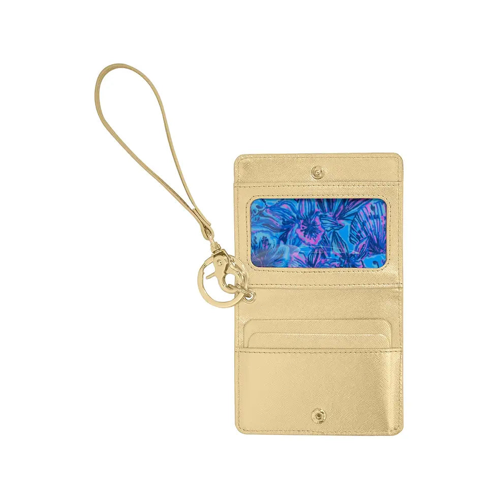 Snapback Card Case, Shells N Bells