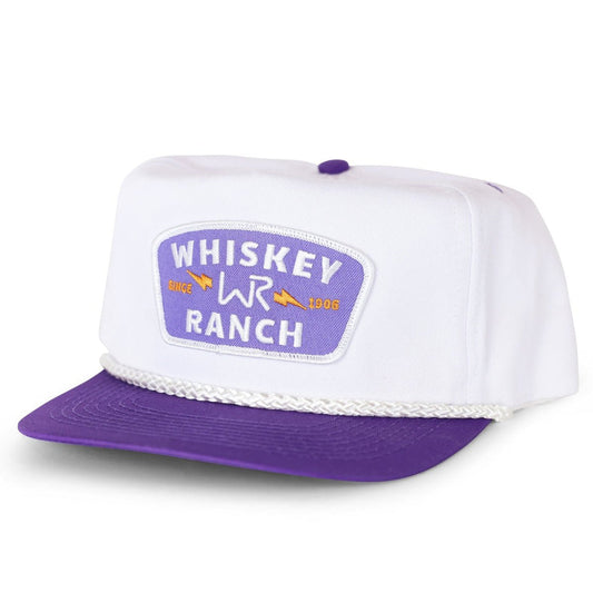 Whiskey Bent Hat Co, Purple Rain Rope Hat