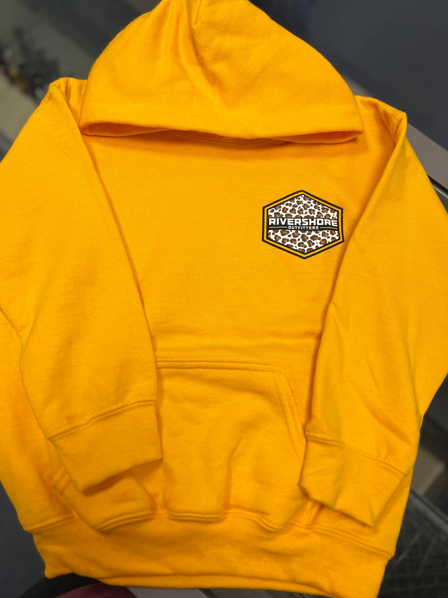 Youth RSO Leopard Logo Hooded Sweatshirt