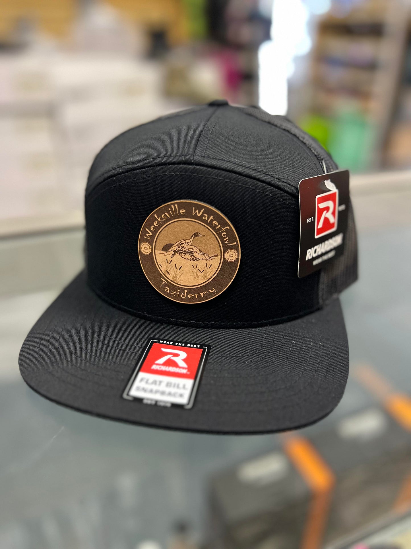 Weeksville Waterfowl Patch Snapback (Black)