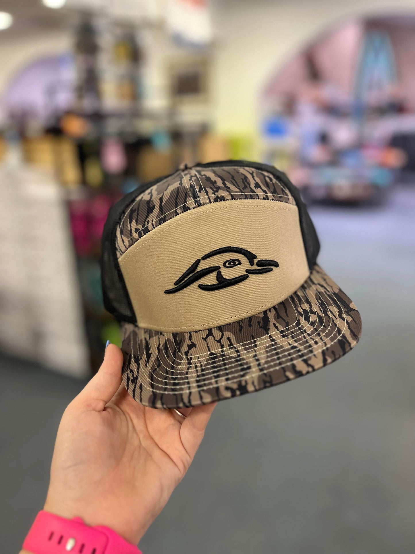AFW 7 Panel Hardwoods 3D Puff Cap
