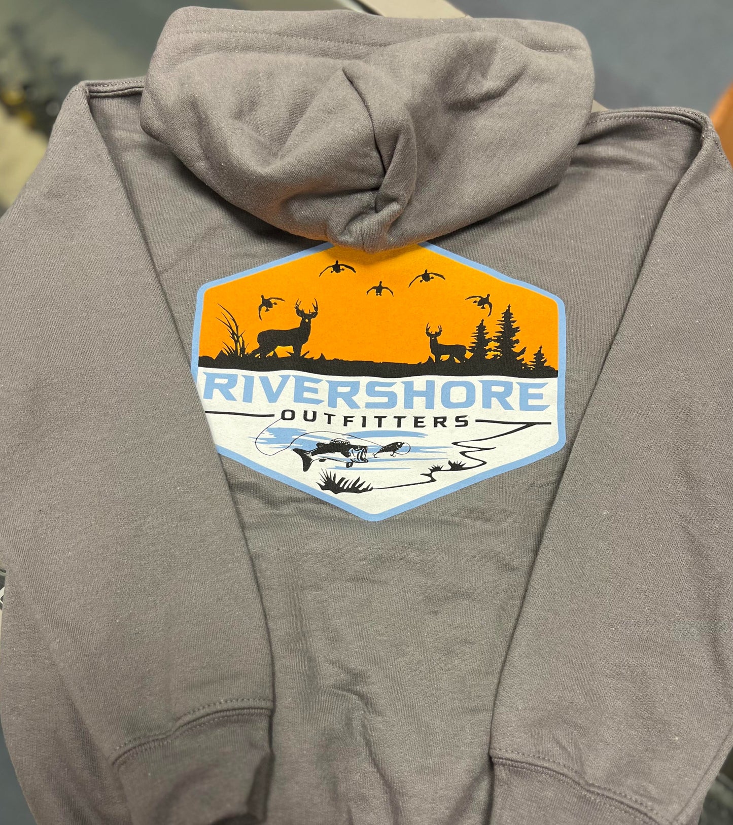 Youth Rivershore Logo Hooded Sweatshirt