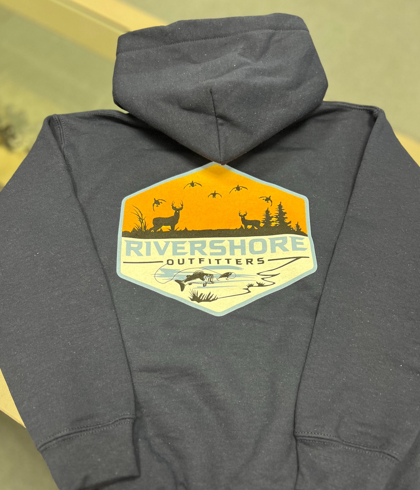 Youth Rivershore Logo Hooded Sweatshirt