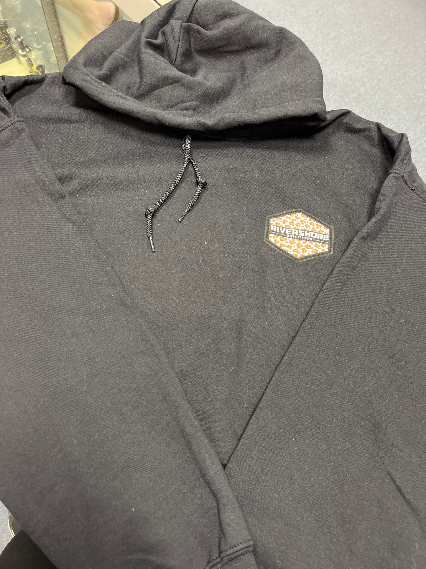 RSO Leopard Hoodie, Black