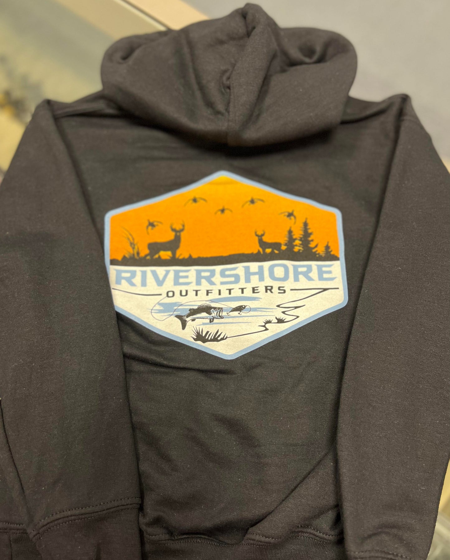 Youth Rivershore Logo Hooded Sweatshirt