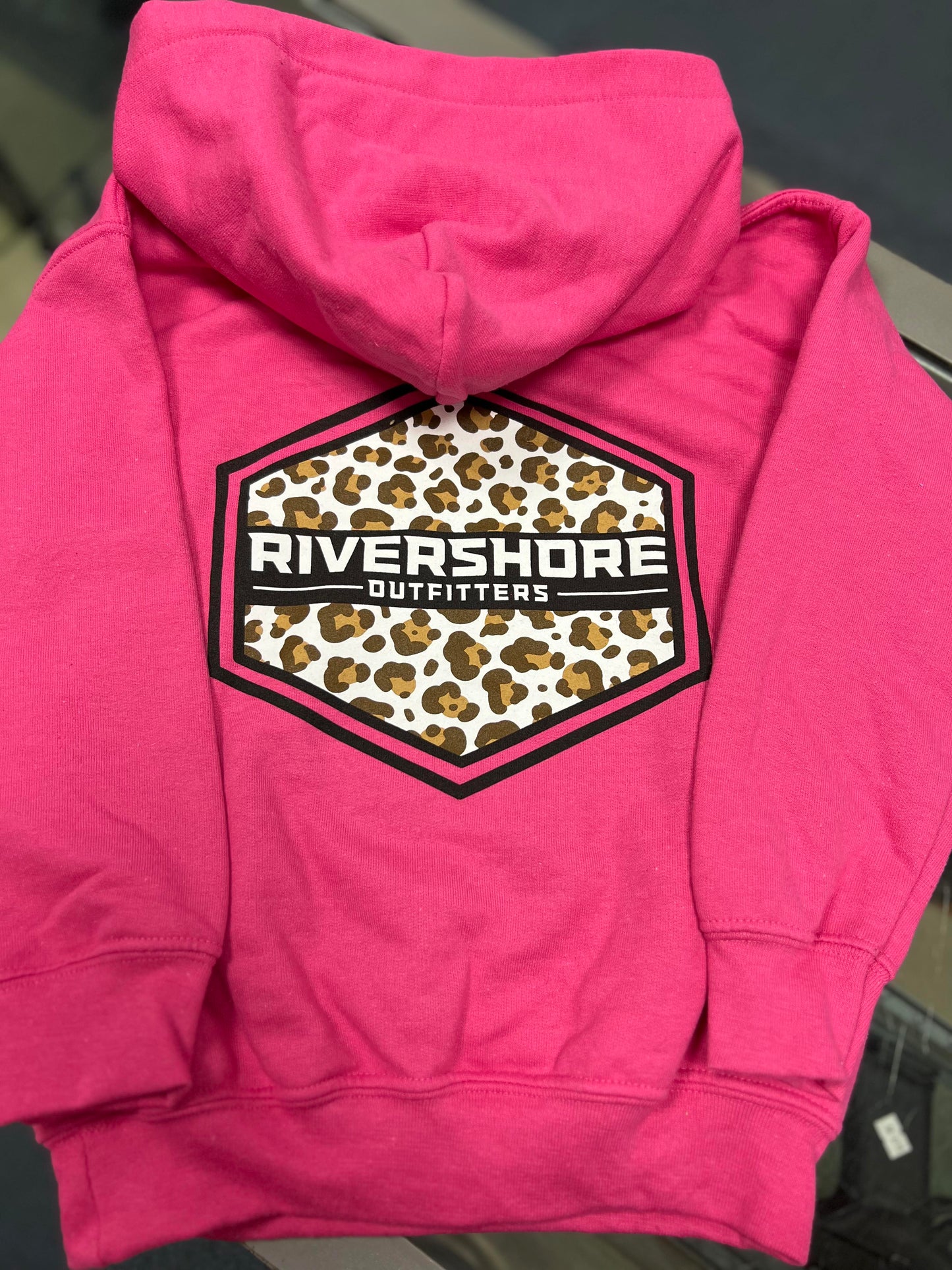 Youth RSO Leopard Logo Hooded Sweatshirt
