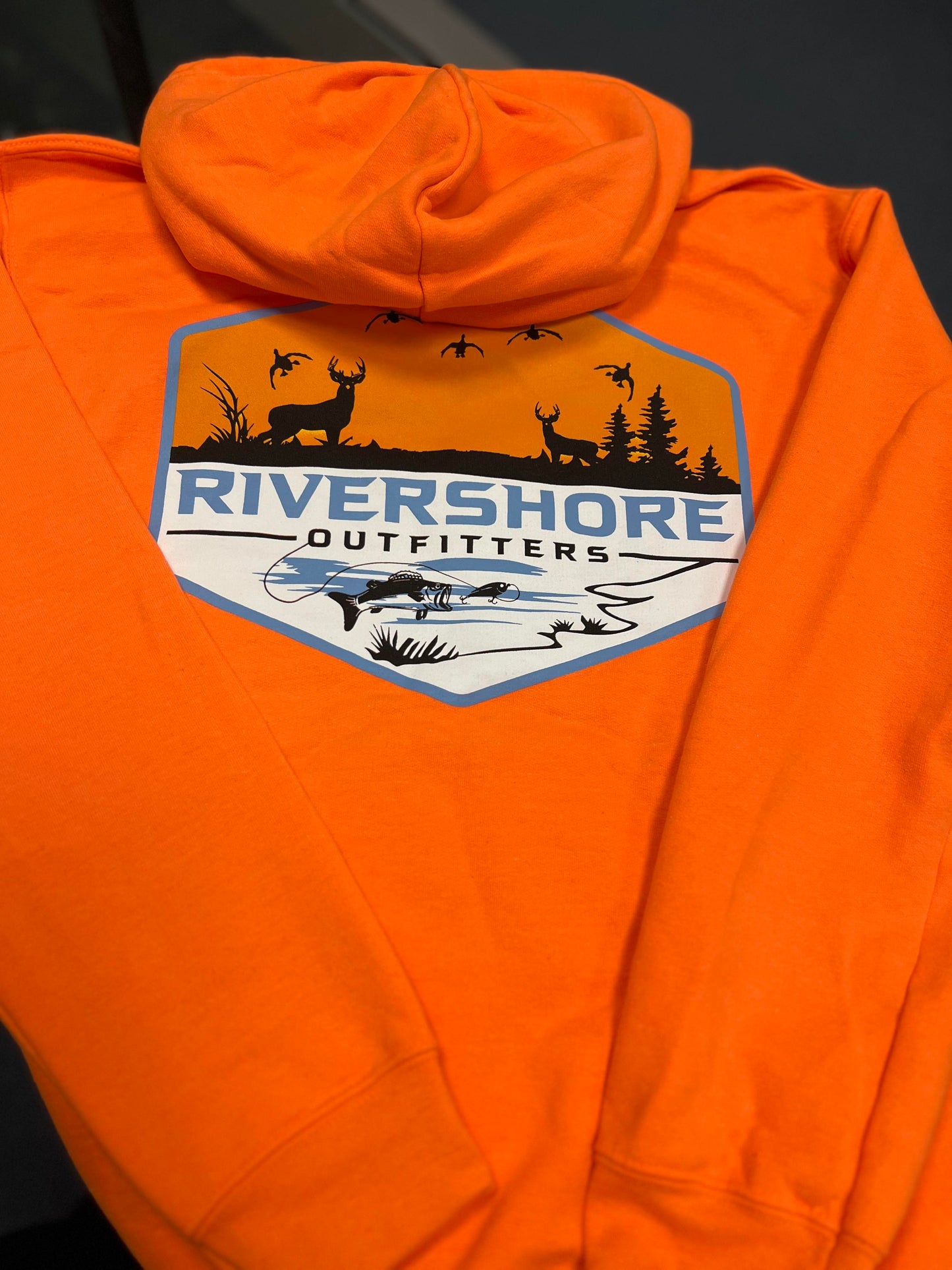 RSO Logo Hooded Sweatshirt, Safety Orange