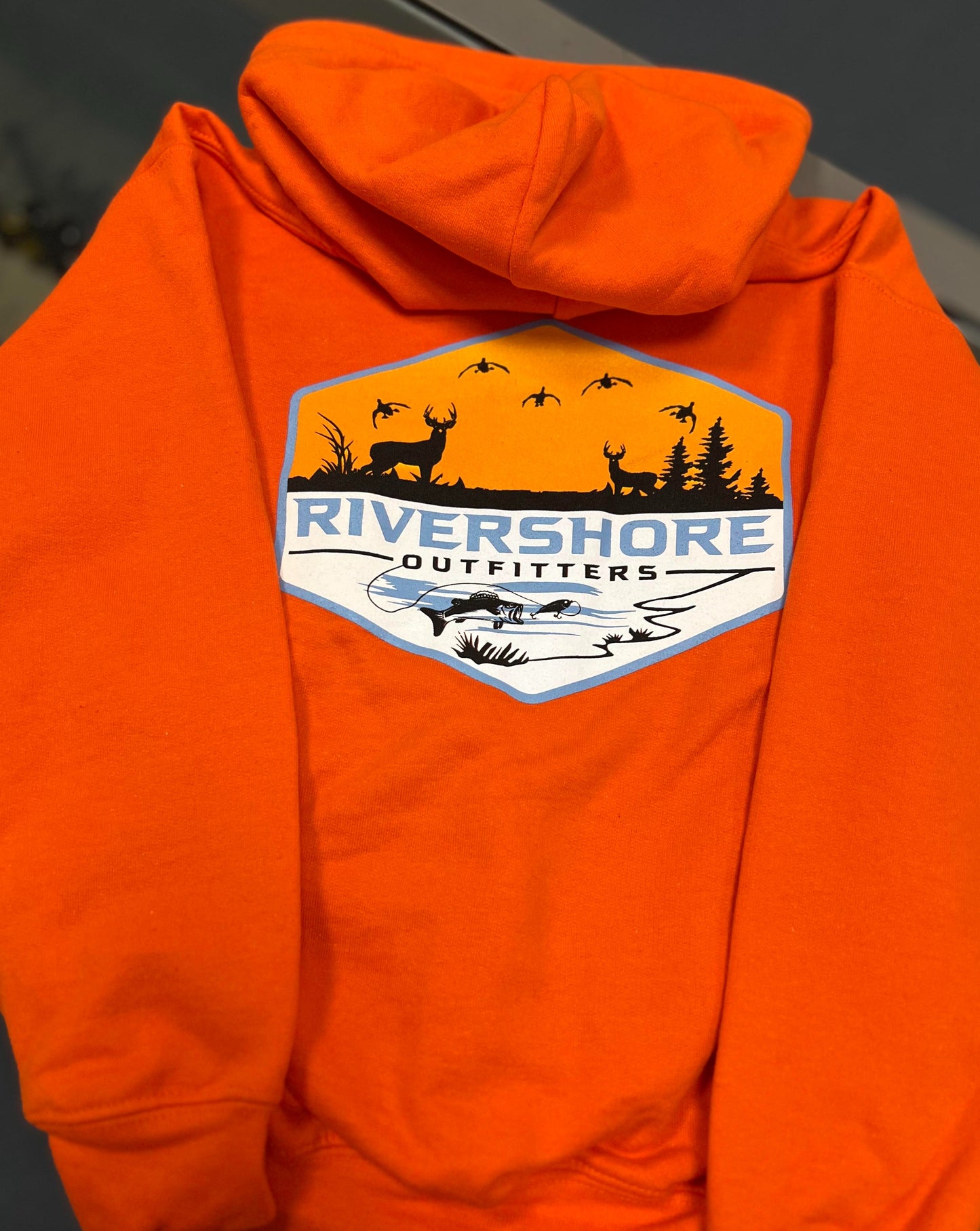 Youth Rivershore Logo Hooded Sweatshirt
