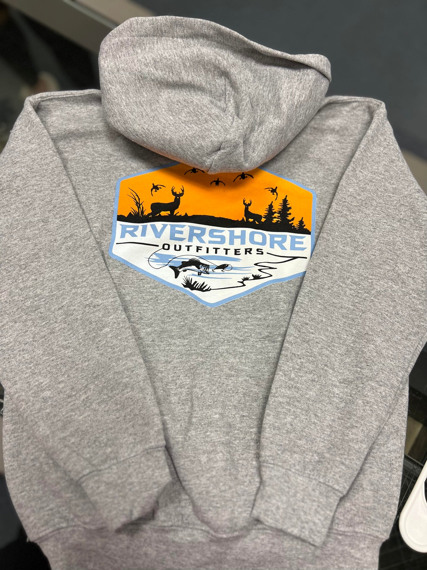 Youth Rivershore Logo Hooded Sweatshirt